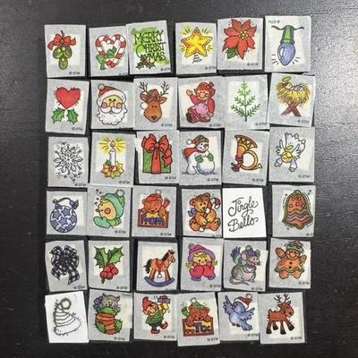 Conjunto de carimbos de borracha minúsculos de Natal Stampendous montagem em espuma 36/lote - Imagem 1 de 4