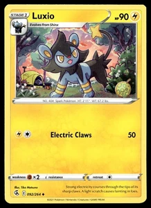 Luxio 092/264 SWSH08: Fusion Strike - Picture 1 of 2