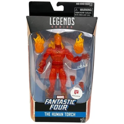 Marvel Legends Fantastic Four The Human Torch 6" Figure Walgreens Exclusive New - Image 1 of 4