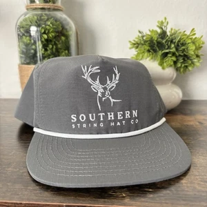 Southern String Hat Co Gray Buck Rope Hat April Drop - Picture 1 of 6