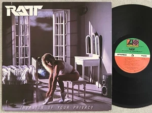 RATT Invasion of Your Privacy ATLANTIC LP 1st Press w/ Picture Innenhülle VG+ - Bild 1 von 3