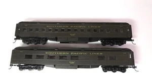 HO Athearn Pair Built Southern Pacific Heavyweight Chair & Diner Passenger Cars - Picture 1 of 7