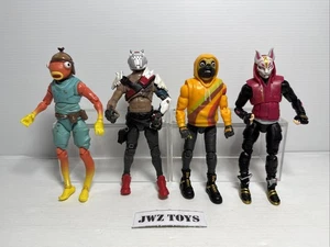 x4 Fortnite 2020 Fish Stick X Lord Drift Doggo Figure 6" Legendary Series - 756 - Picture 1 of 8