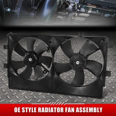 Conjunto de ventilador de refrigeración radiador estilo OE para Mitsubishi Outlander Sport RVR 13-15 Foto 1 de 4