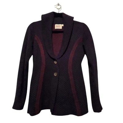Anthropologie Rosie Neira Jacquard Blazer SM ASO Vampire Diaries Caroline Forbes - Image 1 of 4