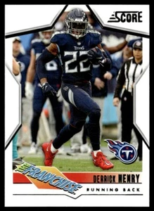 2023 Score The Franchise Derrick Henry Tennessee Titans #31 Insert - Picture 1 of 2
