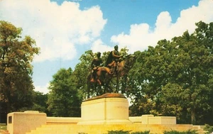 Postkarte Lee Statue Memorial Park Dallas Texas TX - Bild 1 von 2