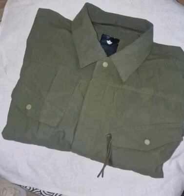 Maharishi Olive Green Showerproof Vietnam De Niro Styled Military "Overshirt" XL - Image 1 of 4