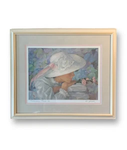 "Reflexion in Pastellen" von Al Buell (1910-1996) Verlag Proof Print 12/20 - Bild 1 von 11