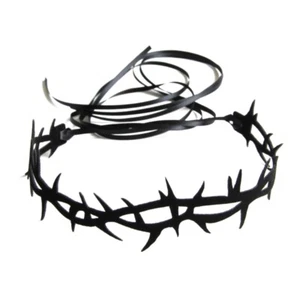 Halloween Black Thorn Clavicle Chain Women Girls Party Jewelry Birthday Gift - Picture 1 of 9