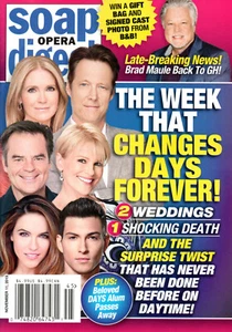 Soap Opera Digest Magazine November 11 2019 Days of Our Lives Beth Maitland - Picture 1 of 3