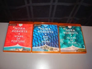 Guardians Trilogy Nora Roberts 1-3 MP3 CD Audiobook Lot Island of Glass Bay Star - Picture 1 of 8