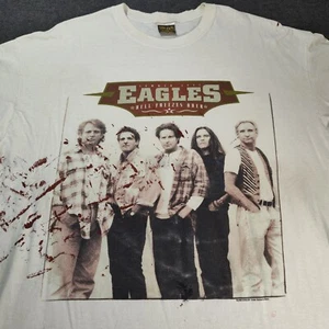 Camiseta De Colección Años 90 Eagles Talla 2XL Rock Band Camiseta Hell Freezes Over EE. UU. Golpeada - Imagen 1 de 15