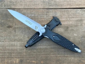 New Fast Open D2 Steel G10 Handle Pocket Camping Outdoors Folding Knife EDC H6 - Picture 1 of 8
