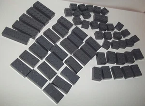 Lego dunkel bläulich graue Steine x61 - Bild 1 von 3