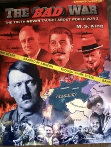 THE BAD WAR KING (MS KING) 2018 EXPANDED 2nd EDITION SOFTCOVER LARGE BOOK - Picture 1 of 2