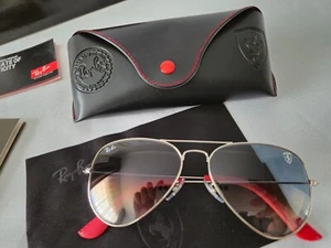 Ray-Ban FERRARI RB3025 003/32 Pilotenbrille 58-14mm - Bild 1 von 8