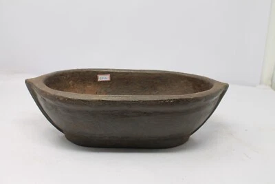 Tigela antiga original de ferro fundido sólida exclusiva de argamassa e pilão de ópio Kharal NH6806 - Imagem 1 de 4