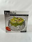 Prodyne Dips on Ice Acrylic Dip Condiment Serving Bowl Clear 16oz