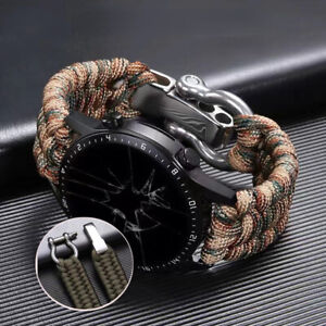 Braided Nylon Strap for Garmin Fenix 5S 6S 7S 5 6 7 935 945 Venu Strap Bracelet