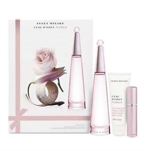 Issey Miyake L' eau D' Issey Florale For Women 3 Pcs Gift Set
