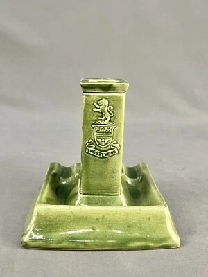 Cenicero candelabro The Stevens Hotel Chicago 5" partido por Lamberton China: COMO NUEVO Foto 1 de 4