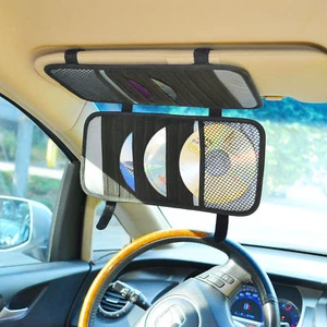 Reise Dreilagig 30 CD/DVD Disk Auto Aufbewahrung Halter, Auto Visier Organizer Halterung - Bild 1 von 5