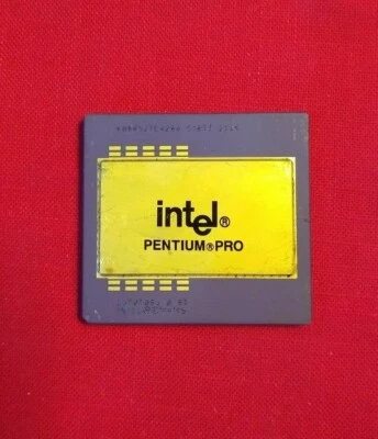 Intel Pentium Pro 200 MHz 256K KB80521EX200 SY013 ✅ Very Very Rare Vintage Works - Image 1 of 2