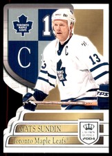 2003-04 Pacific Crown Royale Mats Sundin Toronto Maple Leafs #95