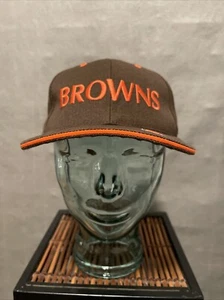 Cleveland Browns Hat Cap Mens 7 1/2 Fitted Twins Enterprise Helmet Wool Blend - Picture 1 of 10