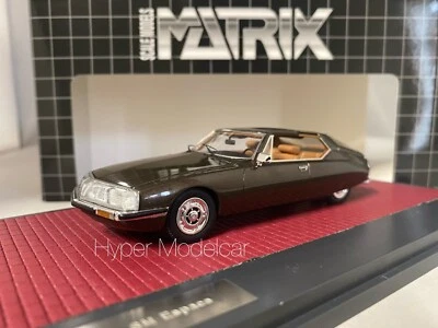 MATRIX 1/43 CITROEN SM MASERATI ESPACE HEULIEZ 1971 BRONZE MET  MX40304-043 - Immagine 1 di 3