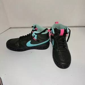 Nike Court Borough Mid 2 Boot (GS) 6.5Y BQ5440 300 "Miami Vice" Schuh - Bild 1 von 8