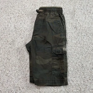 Union Bay Boys Shorts sz 7 Camouflage Cargo Elastic Waist Lightweight Cotton - Picture 1 of 13