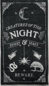 two Individual paper dinner Decoupage napkins Beware Night Halloween Scary Moon - Picture 1 of 3