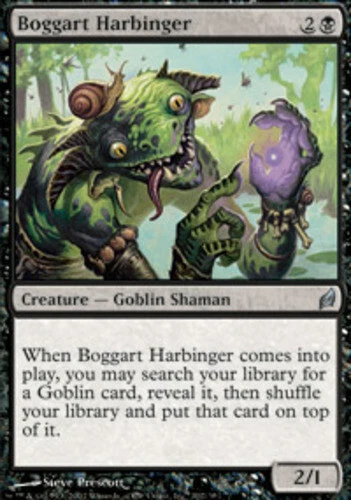 MTG - Boggart Harbinger - Lorwyn - NM, English Magic FLAT RATE SHIP - Image 1 of 1
