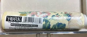 Vintage 5 Yards York Prepasted Boarder - Picture 1 of 6