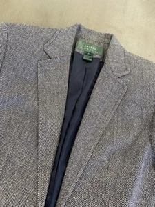 LAUREN RALPH LAUREN Preppy Silk Wool Blazer Size 6 - Picture 1 of 4