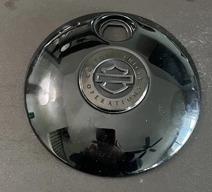Harley Davidson Gas Tank Cover Black - Picture 1 of 2