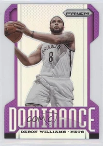 2013-14 Panini Prizm Dominance púrpura Prizm troquelado/49 Deron Williams #15 - Imagen 1 de 3