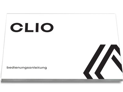 Renault Clio 2019-2023 manual de instrucciones + cuaderno de servicio alemán - Imagen 1 de 4