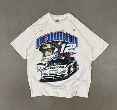 Vintage Y2K Nascar Ryan Newman Racing Sportswear Retro Essential Tee T-Shirt - Image 1 of 4