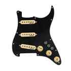 Wilkinson SSS Ainico 5 ST Guitar Single Coil Pickup 7-Way Pre-Wired Pickguard