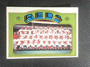1972 Topps Set Break #651 Cincinnati Reds Team (Pete Rose/Johnny Bench) Card-EX