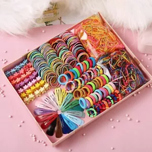 HCliptie 780 stücke Geschenkset Haarschmuck Baby Kleine Mädchen Haarspangen S - Bild 1 von 8