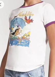 F21 DISNEY ALADDIN GENIE JASMINE SHIRT GIRLS SIZE 9/10 11/12 13/14 NEW! - Picture 1 of 1