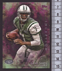 Geno Smith 2014 Topps Inception MAGENTA Parallel 75 Jets Seahawks Raiders 25/75 - Bild 1 von 3