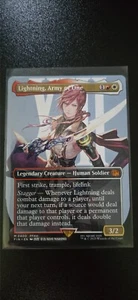 MTG Final Fantasy Lightning, Army of One (Borderless) - 0400 - Non Foil - NM/M - Picture 1 of 1