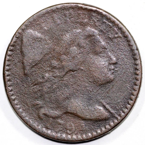 1794 1c S-58 Liberty Cap Large Cent Cover