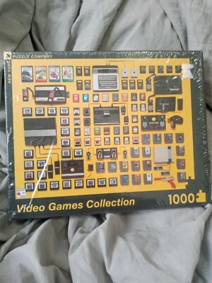 New York Puzzle Company Video Games Collection 1000 pc 2018 New T3 - Image 1 of 4