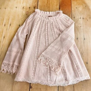 POL Pink Swing Pullover Kaninchenwolle hellrosa S Rüschenausschnitt - Bild 1 von 10